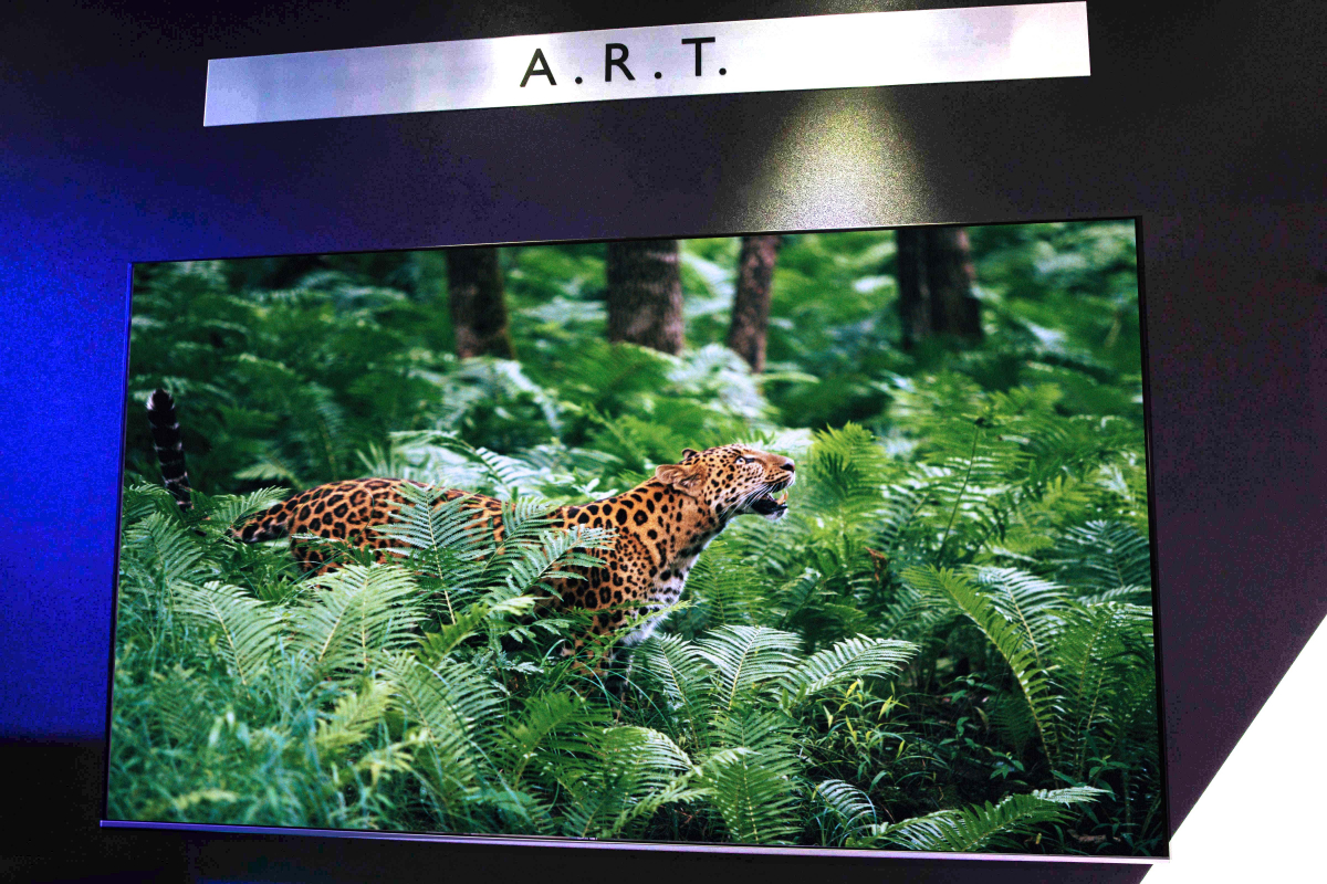 AUO A.R.T. technology can be applied in TV panel, offering the premium experiences of home 
