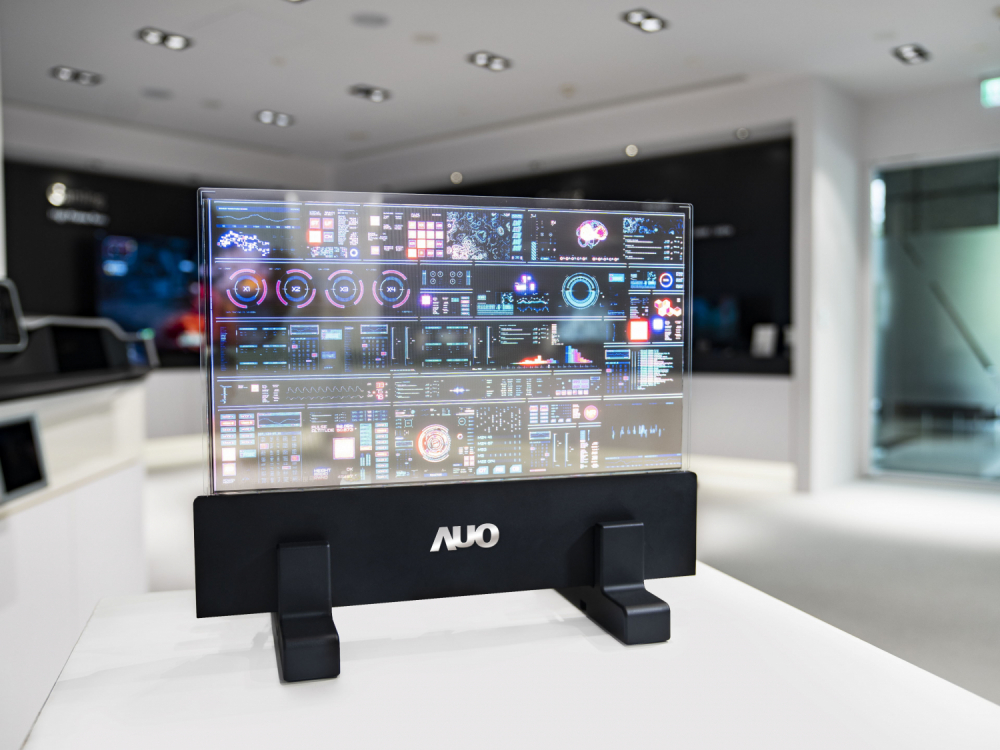 AUO Micro LED transparent displays with advantages of high brightness and high transparency can be applicable for windows of transportation.