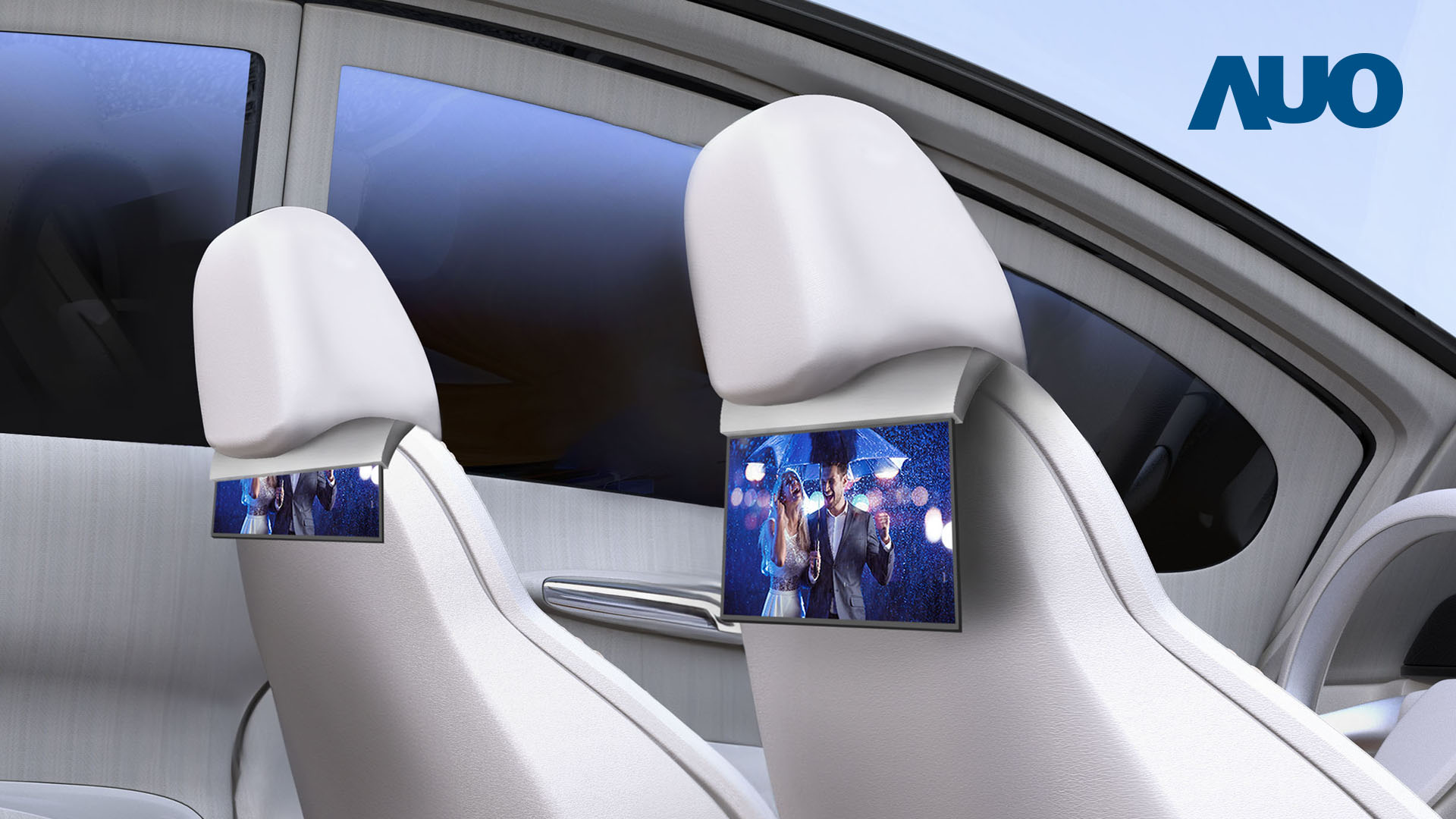 全球首款「可捲式後座娛樂顯示器（Rollable RSE）」獲CES創新獎肯定，友達運用Micro LED可撓曲、可彎曲的特性優勢，改變未來車艙空間的設計方式