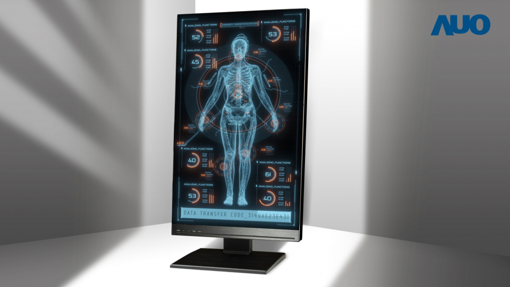 AUO has overcome the challenges associated with yield rates of large screens and unveils the world's largest single screen size, 31-inch Large Size Micro LED display. This display incorporates advanced driving technology and A.R.T. (Advanced Reflectionless Technology), and its applications can be extended to the medical management field